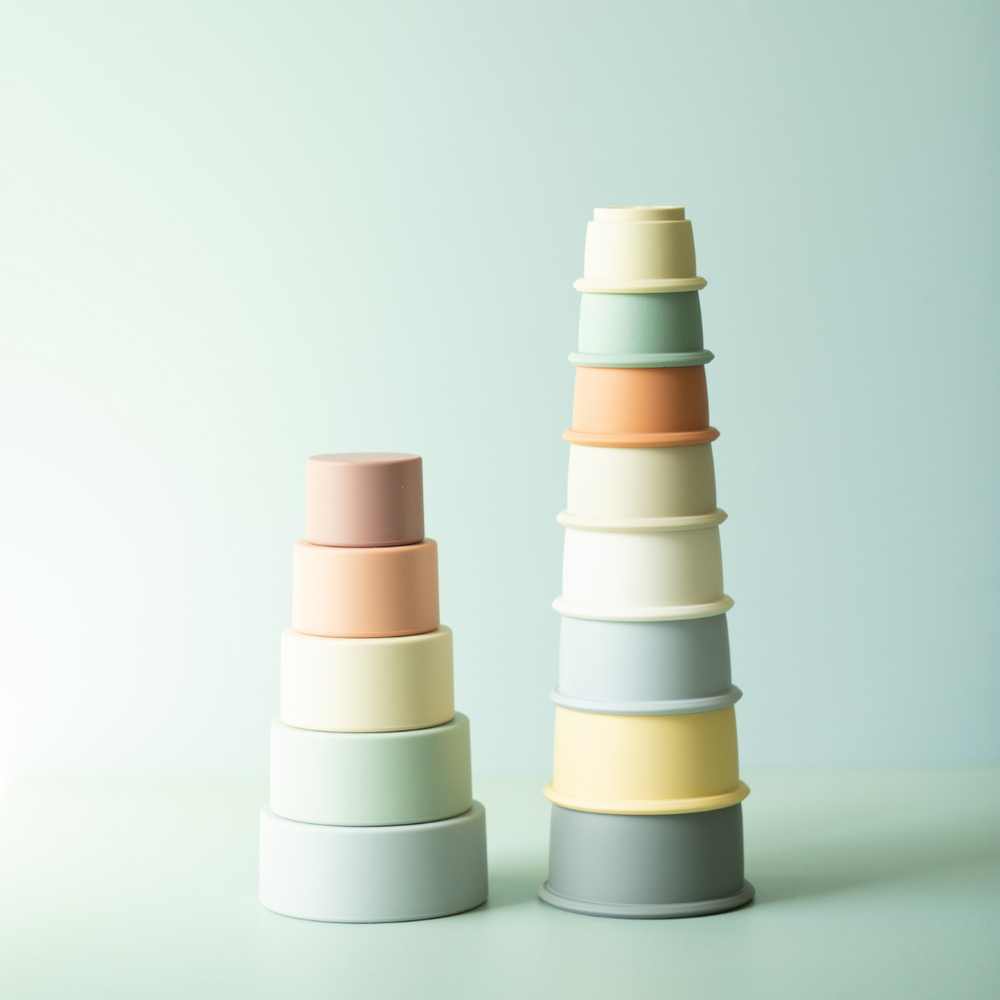 
                  
                    Load image into Gallery viewer, Tall Stacking Cups - Multicolor
                  
                